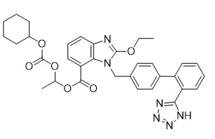 كانديسارتان Cilexetil CAS 145040-37-5 نقاء 99٪ واجهات برمجة التطبيقات وسيطة C33H34N6O6