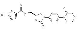 نقاء 99٪ Rivaroxaban CAS No 366789-02-8 White Powder APIs وسيطة C19H18ClN3O5S