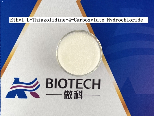 إيثيل L-Thiazolidine-4-Carboxylate Hydrochloride CAS 86028-91-3 بلورات مسحوق أبيض نقاء 98٪