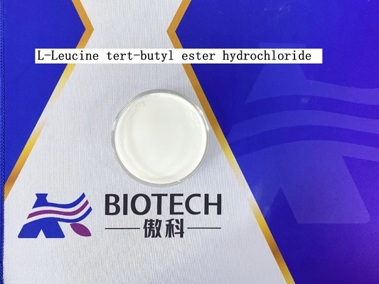 APIs وسيطة L-Leucine Tert-Butyl Ester Hydrochloride CAS رقم 2748-02-9 مسحوق أبيض 98٪