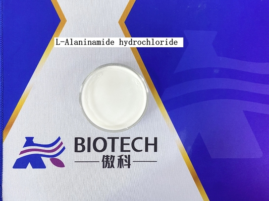 H-Ala-NH2 · HCl CAS رقم 33208-99-0 لمشتقات الأحماض الأمينية مسحوق أبيض نقاء 98٪