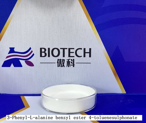 H-Phe-OBzl · Tos CAS No 1738-78-9 لمشتقات الأحماض الأمينية مسحوق أبيض نقاء 98٪