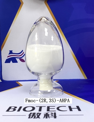 APIs وسيطة Fmoc- (2R ، 3S) -AHPA CAS رقم 654060-49-8 لشوائب مسحوق أبيض Ubenimex نقاء 98٪