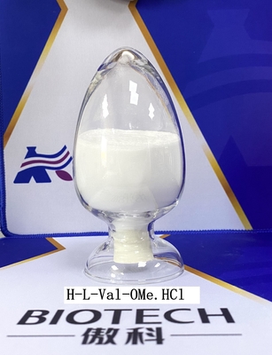 مشتقات الأحماض الأمينية H-L-Val-OMe.HCl CAS رقم 6306-52-1 لمشتقات الأحماض الأمينية مسحوق أبيض نقاء 99٪