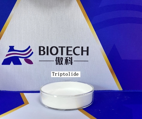 Triptolide APIs Intermediates C20H24O6 Tripterygium 38748-32-2 مسحوق أبيض