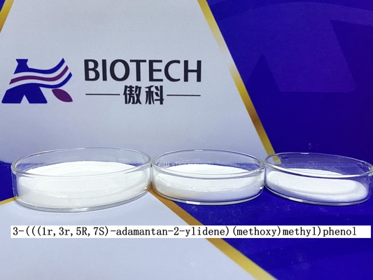 CAS 121445-45-2 AMTH C18H22O2 مسحوق أبيض نقاء 98 ٪ ركيزة كيميائية
