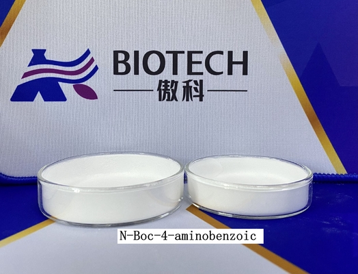 Boc 4 Abz OH CAS رقم 66493-39-8 للأحماض الأمينية الخاصة بنقاء مسحوق أبيض 98٪