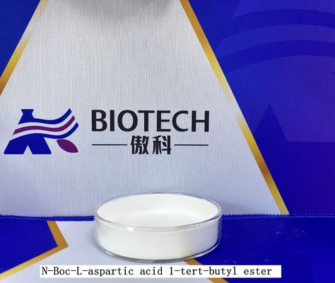 Boc-Asp-OtBu CAS No 34582-32-6 لمشتقات الأحماض الأمينية مسحوق أبيض نقاء 99٪