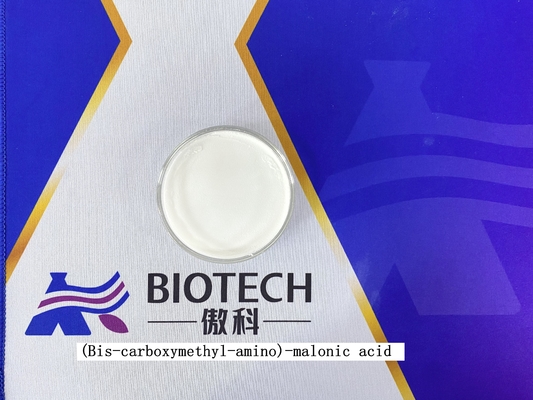 CAS 4379-32-2 كروماتوغرافيا المعادن المخلّبة Bis Carboxymethyl Amino Malonic Acid