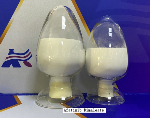 Afatinib Dimaleate CAS No 850140-73-7 مسحوق أصفر فاتح نقاء 99٪ C32H33ClFN5O11