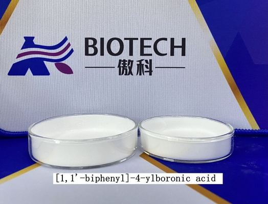 [1،1'-Biphenyl] -4-Ylboronic Acid CAS 5122-94-1 نقاء 98٪ مواد كيميائية إلكترونية