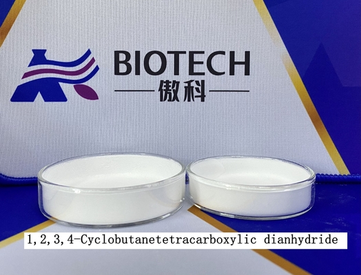 1،2،3،4-Cyclobutanetracarboxylic Dianhydride CAS 4415-87-6 أبيض صلب 99٪ C8H4O6