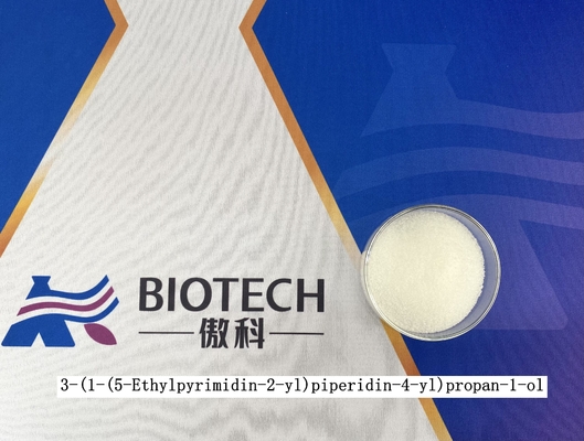 3-(1-(5-إيثيلبيريميدين-2-Yl) بيبريدين-4-Yl) بروبان-1-Ol CAS 1046815-82-0 مسحوق 98%