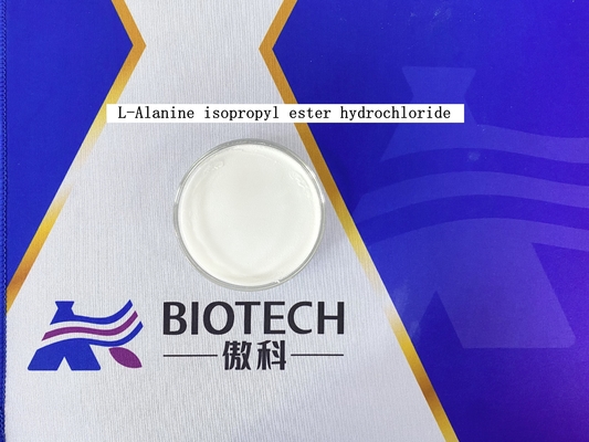 الأحماض الأمينية الخاصة L-Alanine Isopropyl Ester Hydrochloride CAS No. 39825-33-7 مسحوق أبيض نقاء 99٪