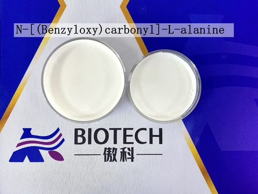 مشتقات الأحماض الأمينية N - [(Benzyloxy) carbonyl] -L-alanine CAS. 1142-20-7 مسحوق أبيض نقاء 98٪