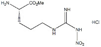 98% نقاء مسحوق أبيض H-Arg NO2 -OMe·HCl CAS.51298-62-5 مشتقات الأحماض الأمينية C7H16ClN5O4 نقطة الذوبان 157-161 °C