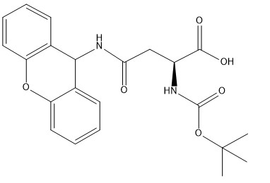 CAS 65420-40-8 مشتقات الحمض الأميني بوك-أسن Xan -OH بنسبة 98٪ نقاء C22H24N2O6 مسحوق أبيض إلى غير أبيض