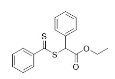 1-Ethoxycarbonyl-1-phenylmethyl Benzodithioate CAS No. 1150308-13-6 C17H16O2S2 مسحوق أحمر فاتح