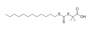 كاشف RAFT 2-Dodecylsulfanylcarbothioylsulfanyl-2-Methylpropanoic Acid CAS رقم 461642-78-4 C17H32O2S3