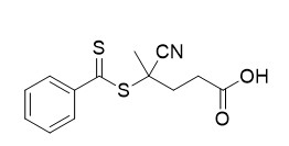 4-Cyano-4- (Phenylcarbonothioylthio) حمض البنتانويك CAS 201611-92-9 C13H13NO2S2 مسحوق أصفر أحمر أرجواني