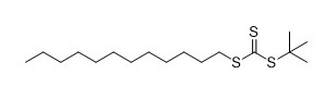 Tert-Butyl Dodecyl Carbonotrithioate RAFT Reagent CAS 1186022-26-3 C17H34S3 95٪