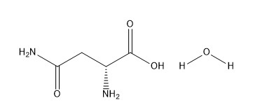 نقاء 98٪ مشتقات الأحماض الأمينية CAS رقم 5794-24-1 D-Asparagine monohydrate
