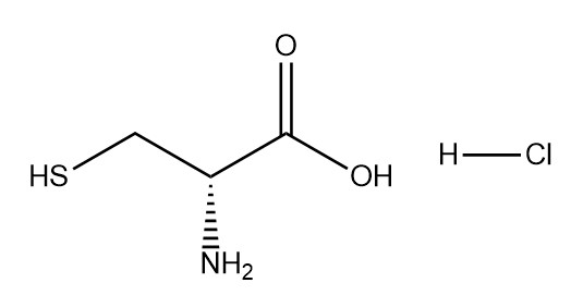 98 ٪ D-Cysteine ​​Hydrochloride مشتقات الأحماض الأمينية CAS رقم 32443-99-5