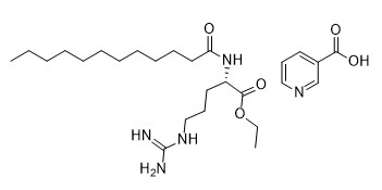 المضافات الغذائية الصحية التجميلية N Alpha Lauroyl L Arginine Ethyl Ester 3 Picolinate