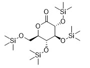 2،3،4،6-Tetrakis-O-Trimethylsilyl-D-Gluconolactone CAS 32384-65-9 عديم اللون إلى أصفر فاتح سائل واجهات برمجة التطبيقات