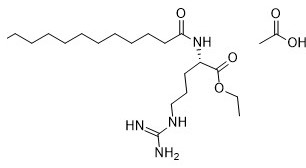 N Alpha Lauroyl Arginine Ethyl Ester Acetate CAS 92071-96-0 إضافات غذائية صحية