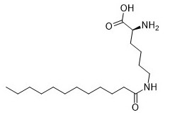 إضافات مستحضرات التجميل N6- (1-Oxododecyl) -L-Lysine Cas 52315-75-0 فحص المسحوق الأبيض 95٪