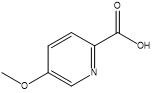 5-O-methyl-pyridine-2-Carboxylic Acid مركب غير دوراني CAS 29082-92-6 نقاء 98%