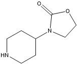3- ((بيبريدين-4- YL) أوكسازوليدين-2-واحد API الوسطاء CAS 164518-96-1 الصفراء الخفيفة الصلبة