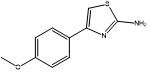 4- ((4-O-methyl-phenyl)-1,3-Thiazol-2-Amine CAS رقم 2104-04-3 نقاء 98% مسحوق أصفر