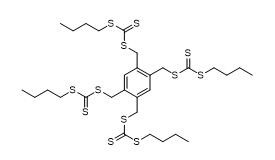 C، C '، C' '، C' '- [1، 2، 4، 5- Benzenetetrayltetrak هو (ميثيلين)] تتراكيس (C- بوتيل كربونوتريثيوات)