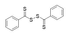 الكروماتوجرافية المعدنية (Di ((thiobenzoyl) Disulfide CAS رقم 5873-93-8 C14H10S4 القلب الأحمر الداكن الأرجواني