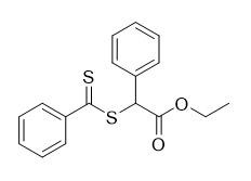 1-Ethoxycarbonyl-1-phenylmethyl Benzodithioate CAS No. 1150308-13-6 C17H16O2S2 مسحوق أحمر فاتح