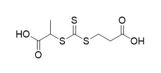 كروماتوغرافيا المعادن المخلّبة 3 - (((1-Carboxyethyl) Thio) Carbonothioyl) Thio) حمض البروبانويك CAS رقم 870451-09-5 C7H10O4S3