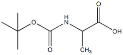نقاء عالي N- Tert- Butoxycarbonyl -L-Alanine CAS 15761-38-3 مسحوق أبيض MF C8H15NO4 EINECS رقم 239-847-8
