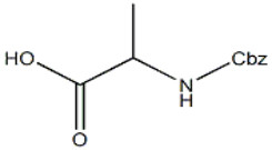 مشتقات الأحماض الأمينية N - [(Benzyloxy) carbonyl] -L-alanine CAS. 1142-20-7 مسحوق أبيض نقاء 98٪