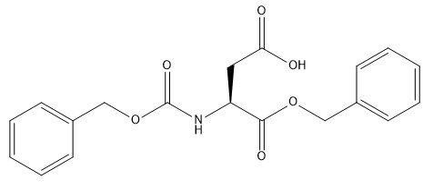 4779-31-1 مشتقات الأحماض الأمينية 98٪ Z-Asp-OBzl C19H19NO6 عديم اللون إلى أبيض صلب