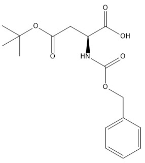 نقاء 98٪ CAS رقم 5545-52-8 Z-Asp (OtBu) -OH C16H21NO6 مشتقات الأحماض الأمينية
