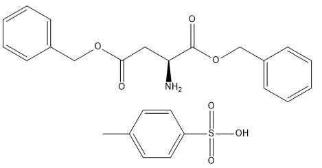 98٪ CAS 2886-33-1 H-Asp (OBzl) -OBzl مشتقات الأحماض الأمينية مسحوق بني شاحب C25H27NO7S