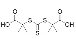 كاشف RAFT 2،2 '- (Thiocarbonylbis (Sulfanediyl)) Bis (2-Methylpropanoic Acid) CAS No. 355120-40-0