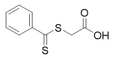 كاشف RAFT 2 - ((Phenylcarbonothioyl) thio) حمض الخليك CAS رقم 942-91-6 C9H8O2S2 مسحوق برتقالي إلى بني إلى مسحوق أحمر غامق