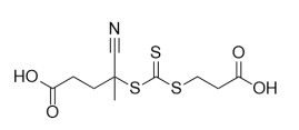 4 - (((2-Carboxyethyl) Thio) Carbonothioyl) Thio) -4-Cyanopentanoic Acid CAS 2055041-03-5 C10H13NO4S3 مسحوق أصفر