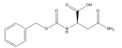 نقاء 98٪ مشتقات الأحماض الأمينية CAS رقم 4474-86-6 N-Cbz-D-Asparagine C12H14N2O5