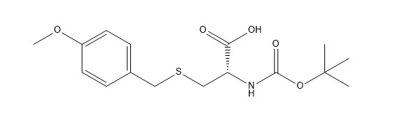 رقم CAS 58290-35-0 مشتقات الأحماض الأمينية 98٪ Boc-S-4-methoxybenzyl-D-cysteine
