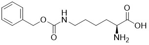 نقاء 98 ٪ مادة خام ببتيد النحاس رقم CAS 1155-64-2 N6-Cbz-L-Lysine مسحوق أبيض أو غير أبيض