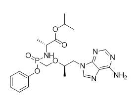 أيزوبروبيل ((SR) - (((R) -1- (6-amino-9H-purin-9-yl) propan-2-yl) أوكسي) ميثيل) (فينوكسي) فسفوريل) -D- ألانينات نقاء 95٪